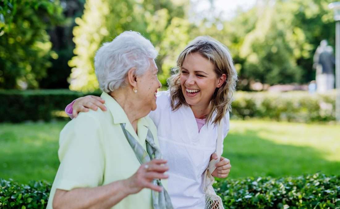 What is the difference between a caregiver and PCA?